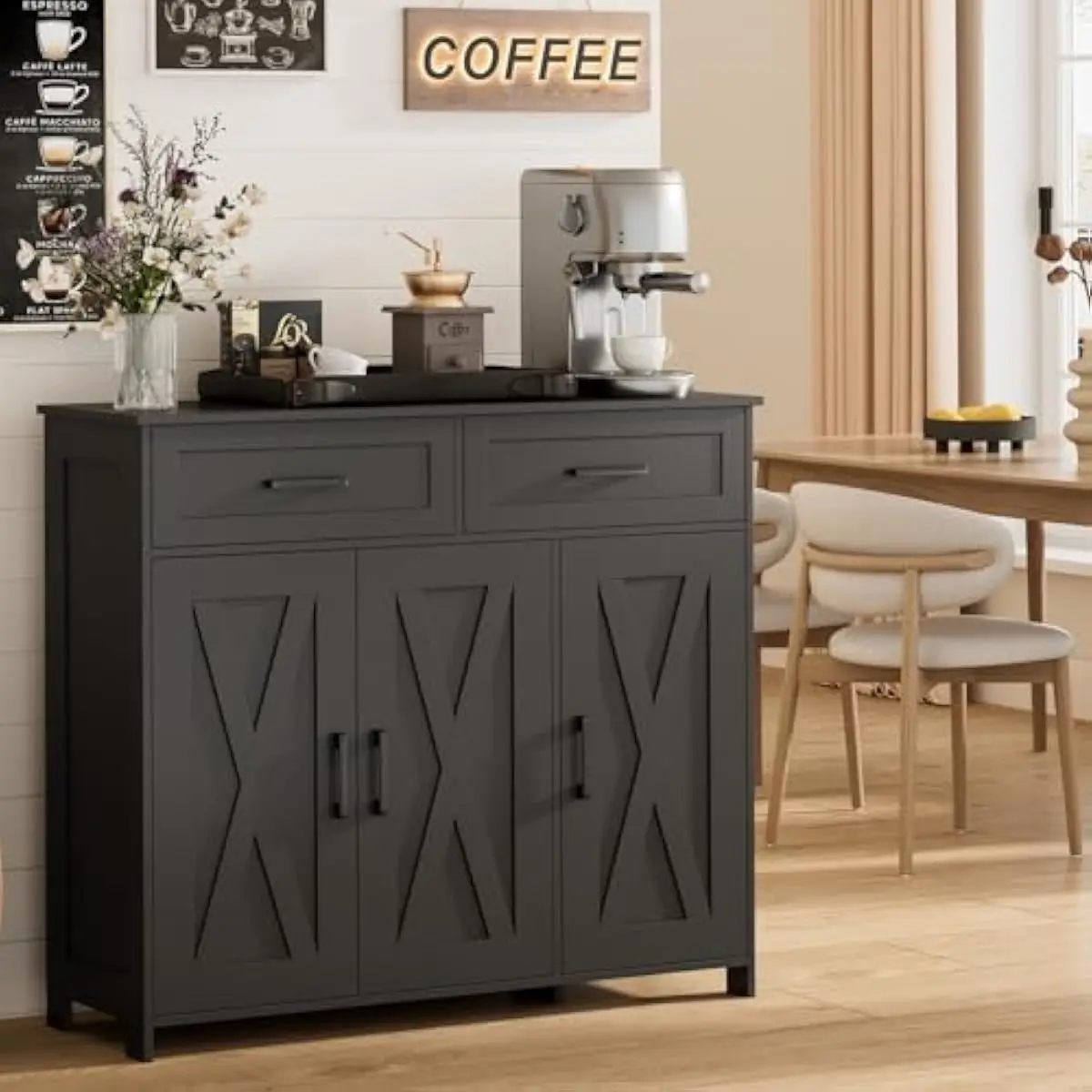 Coffee&Tea House Opinie - Armário de Armazenamento para Cafeteria com