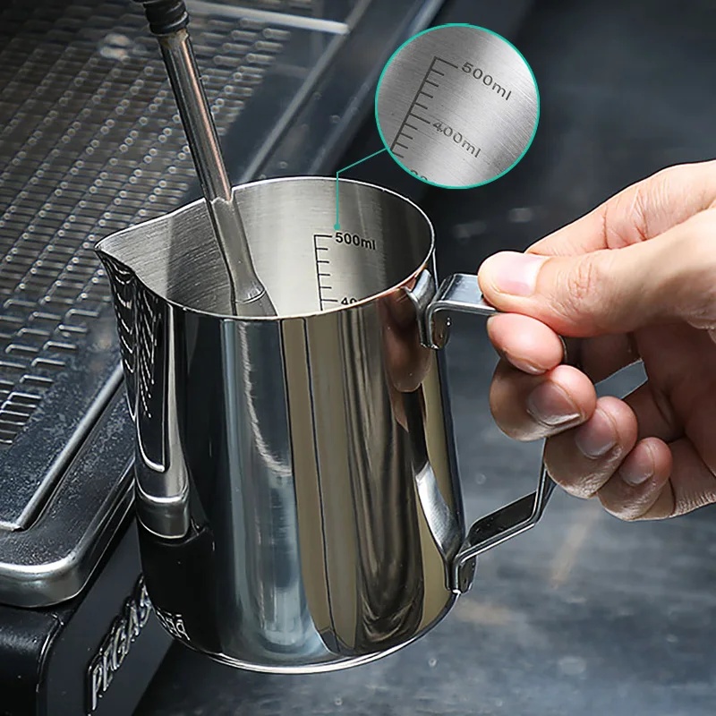Barista Milk Jug - Jarro de Aço Inoxidável para Espumar