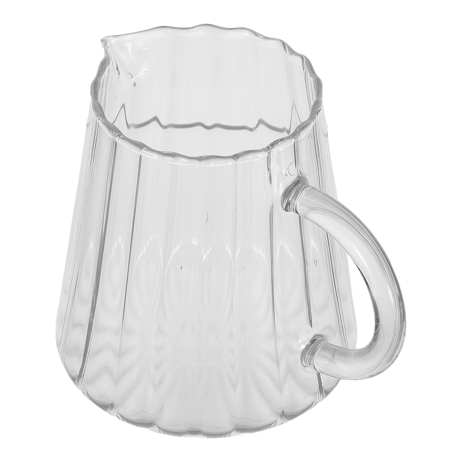 Coffee Tea Creamer - Jarra de Leite de Vidro Transparente
