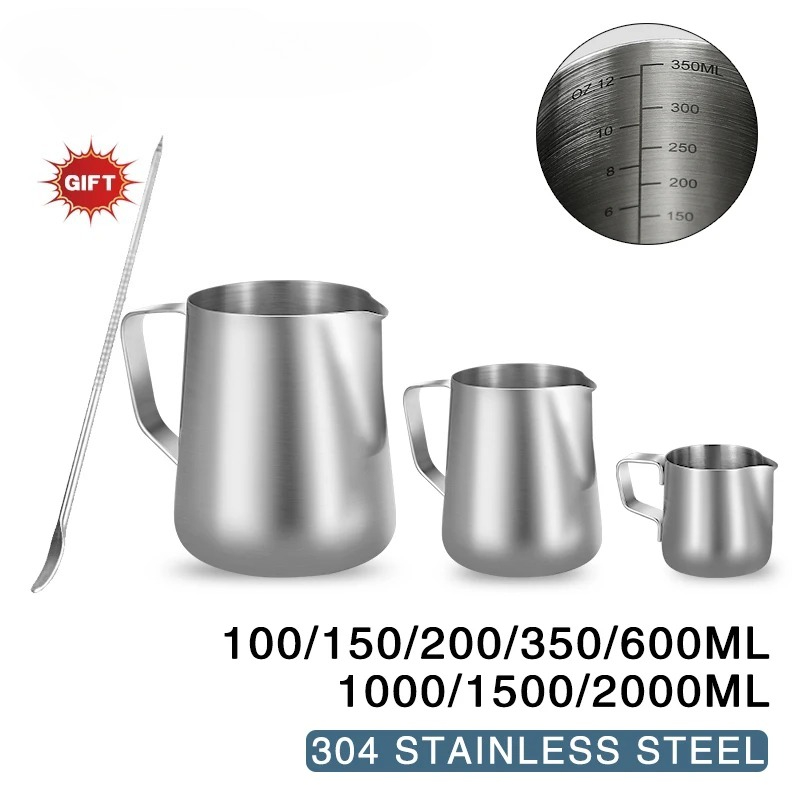 Jarra profissional de espuma d - Barista Milk Jug avaliação e preço