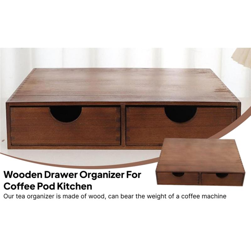 Organizador de Gaveta em Madei - Coffee Tea Drawer Organizer avaliação e preço