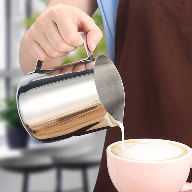 Jarra de Aço Inoxidável para E - Barista Milk Jug avaliação e preço