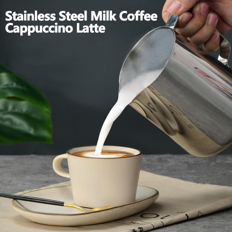 Jarra de Aço Inoxidável para E - Barista Milk Jug avaliação e preço
