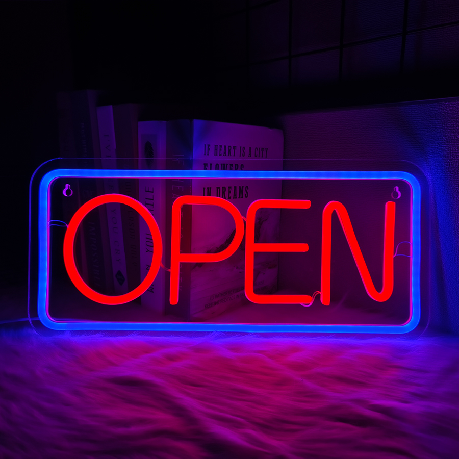 Sinal de néon aberto, lâmpada  - Coffee Tea Neon Sign avaliação e preço