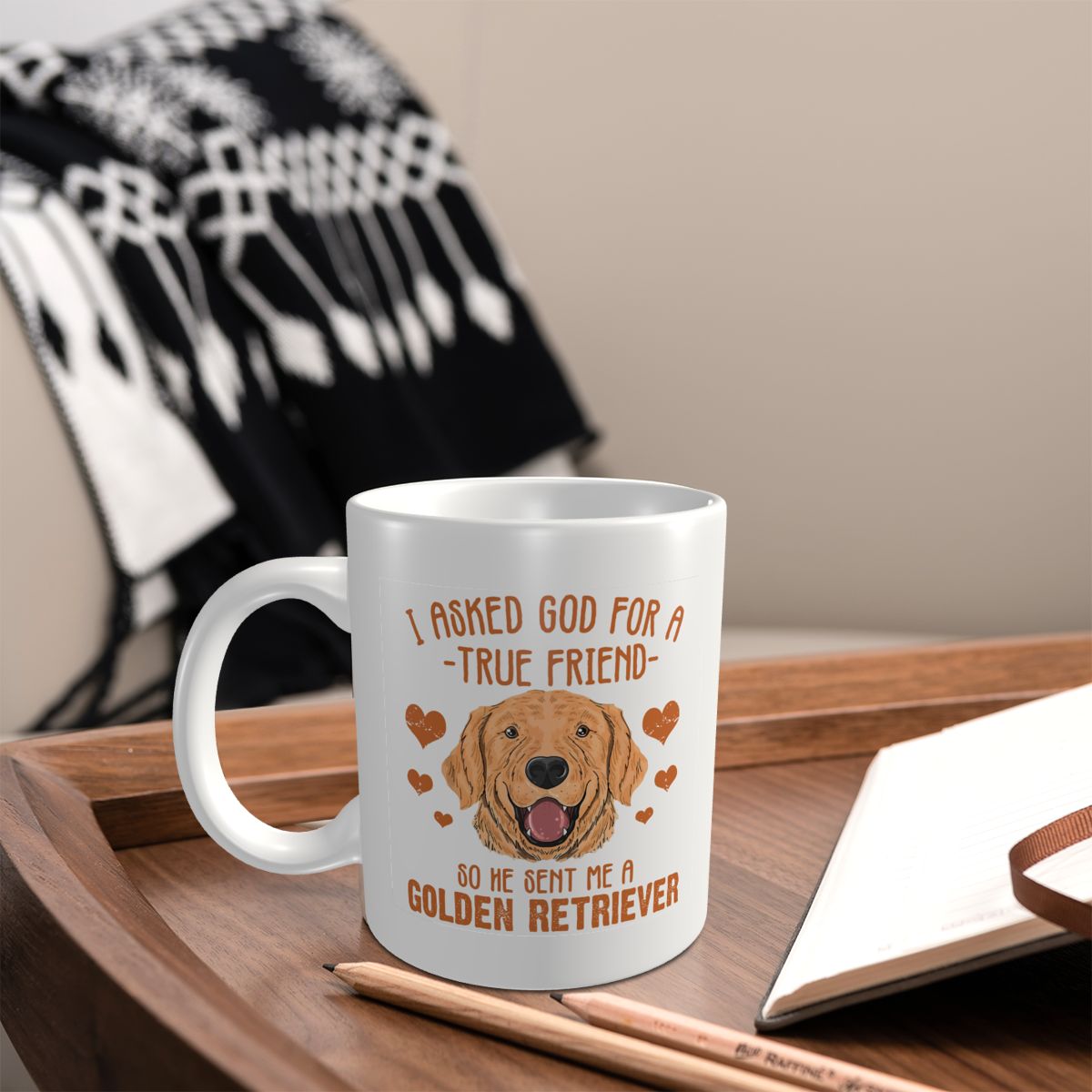 Mark copo caneca golden retrie - Coffee Tea With Me avaliação e preço
