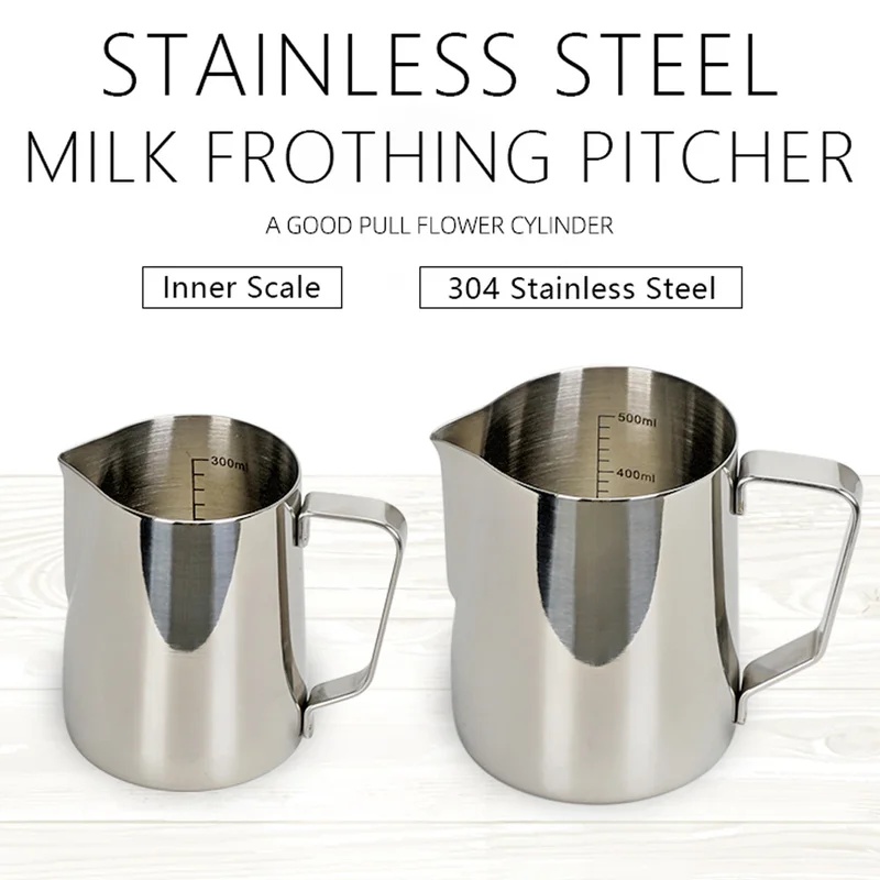 Jarro de Aço Inoxidável para E - Barista Milk Jug avaliação e preço