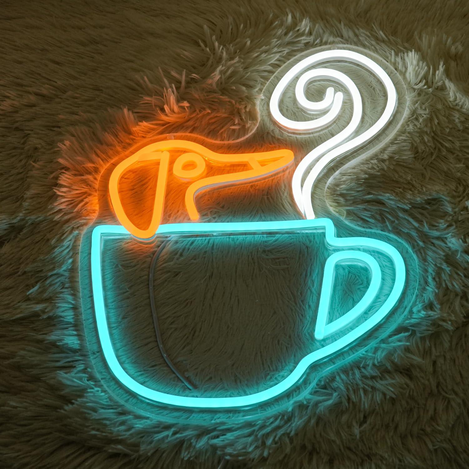Letreiro de Neon em Forma de X - Coffee Tea Neon Sign avaliação e preço