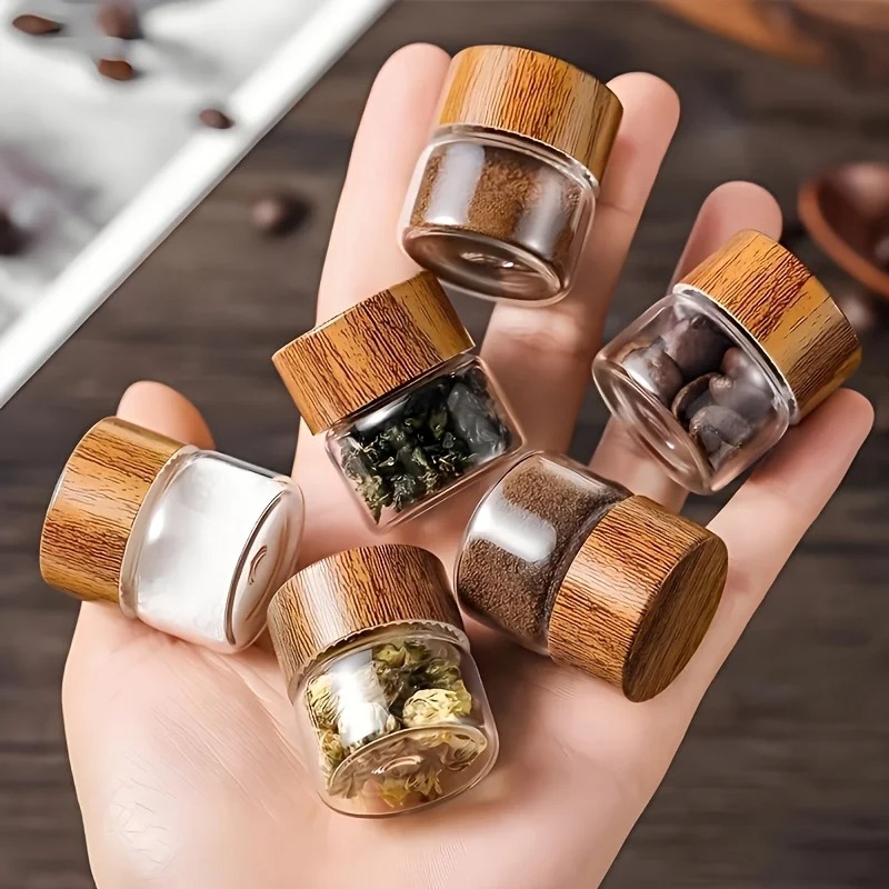 Mini Pote de Vidro Hermético p - Coffee Tea Creamer avaliação e preço