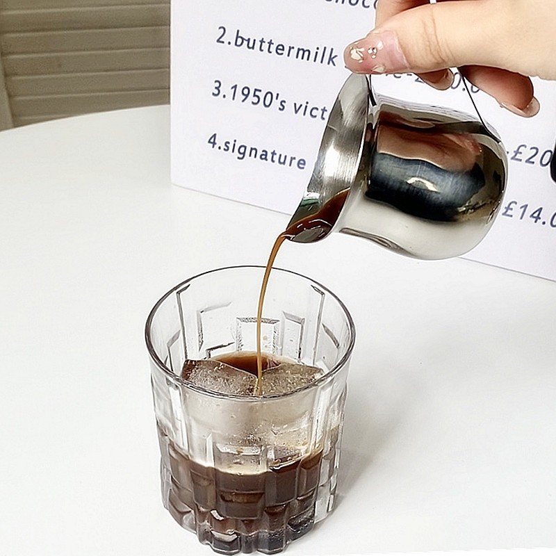 Jarra de Aço para Espumar Leit - Coffee Tea Creamer avaliação e preço