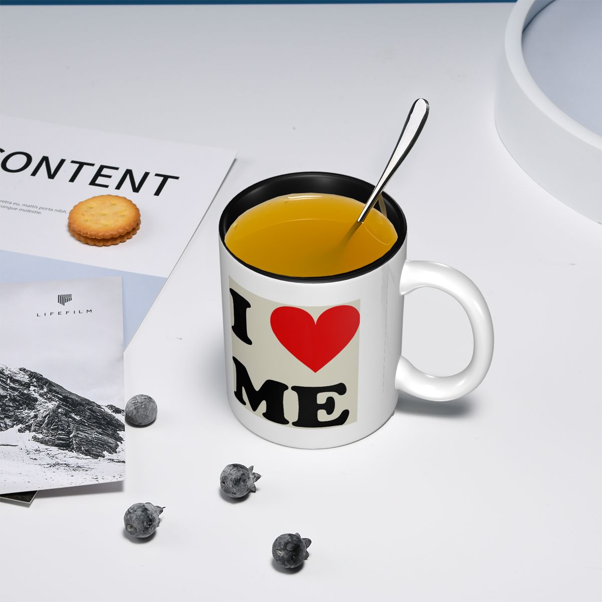 Caneca Divertida de Cerâmica ' - Coffee Tea With Me avaliação e preço