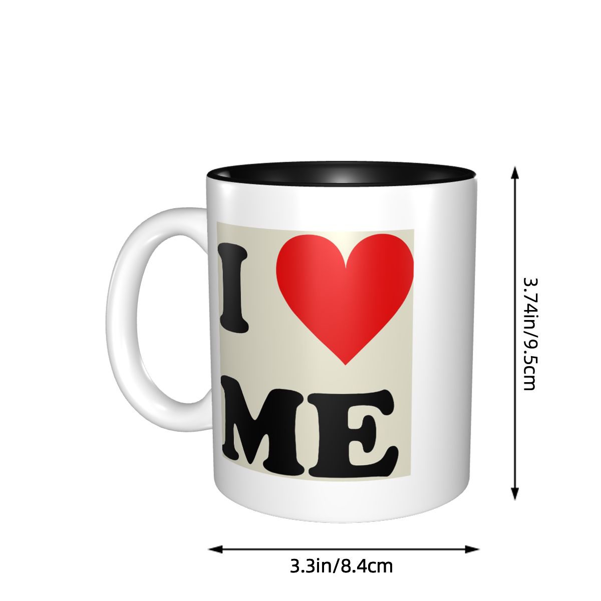 Caneca Divertida de Cerâmica ' - Coffee Tea With Me avaliação e preço