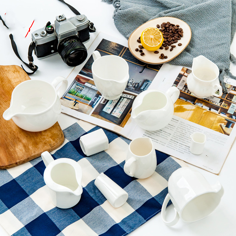 Jarra de cerâmica europeia par - Barista Milk Jug avaliação e preço