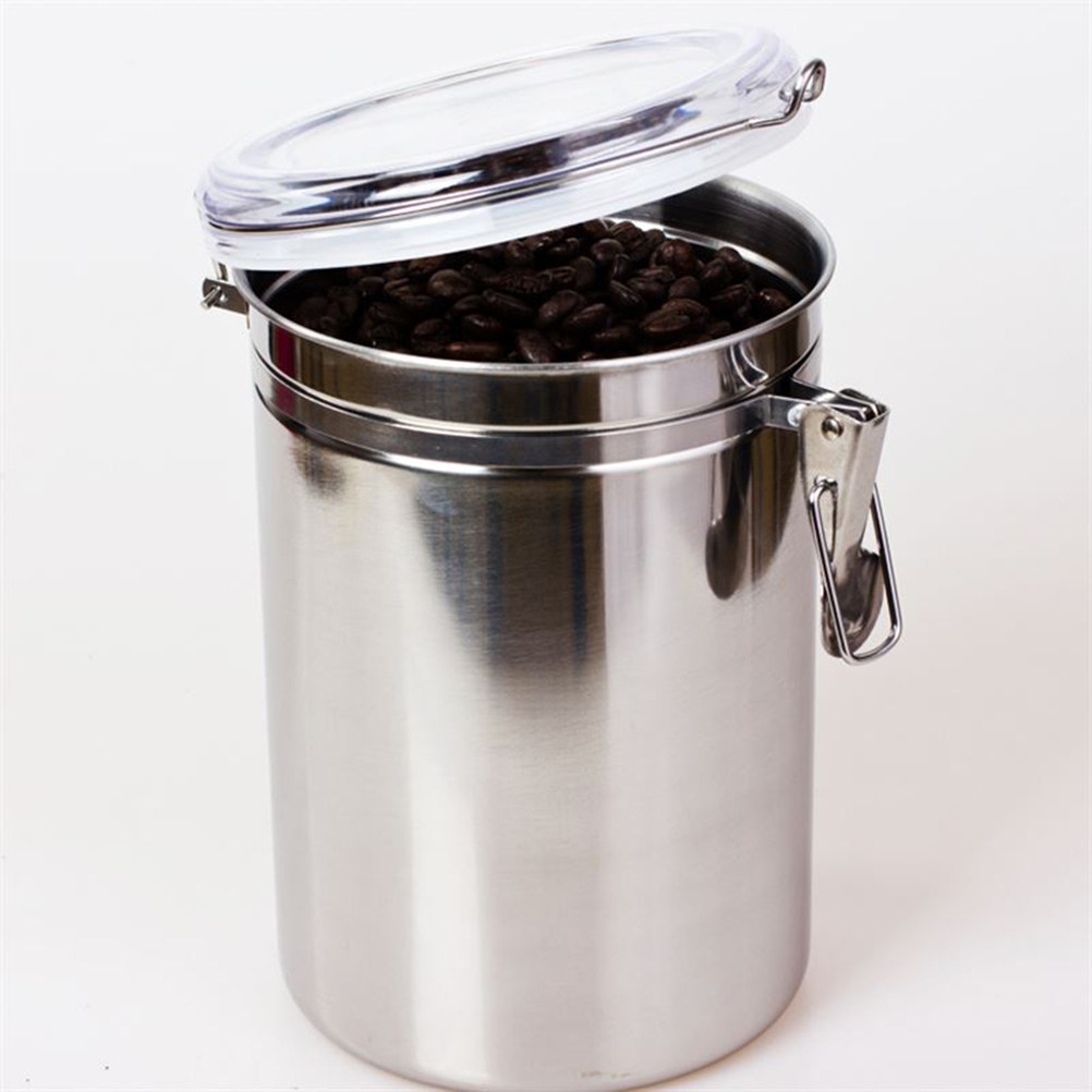 Recipiente hermético de aço in - Coffee Tea Leaf And Bean avaliação e preço