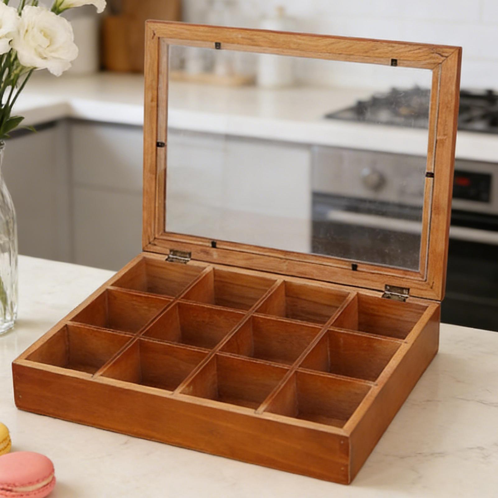 Caixa de Armazenamento para Sa - Coffee Tea Drawer Organizer avaliação e preço