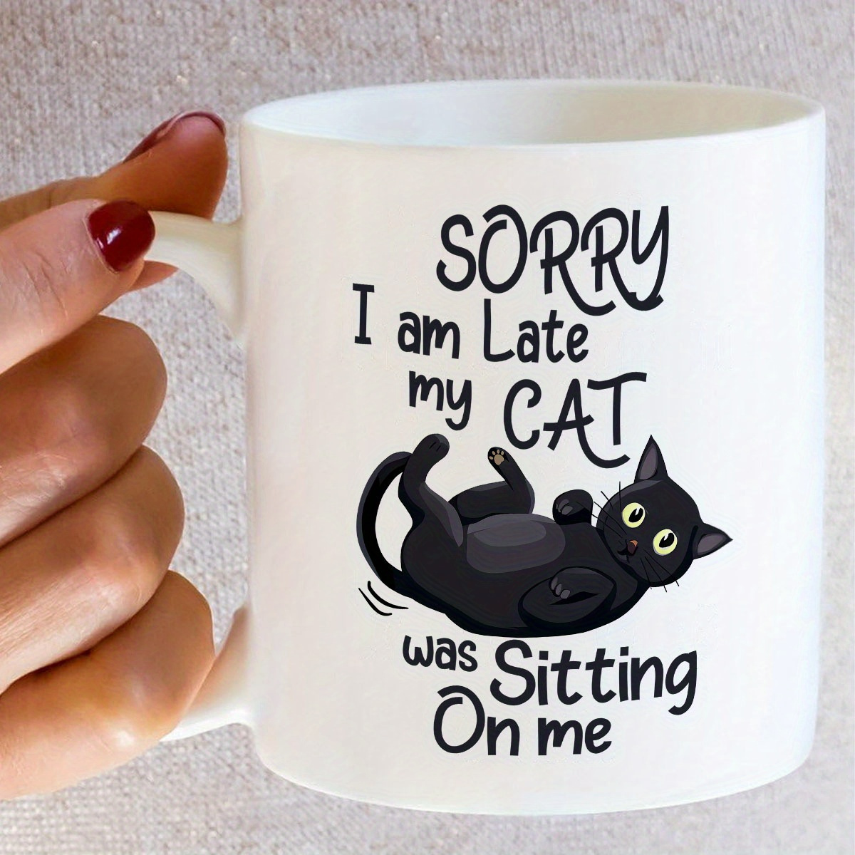1 caneca de cerâmica em forma  - Coffee Tea With Me avaliação e preço