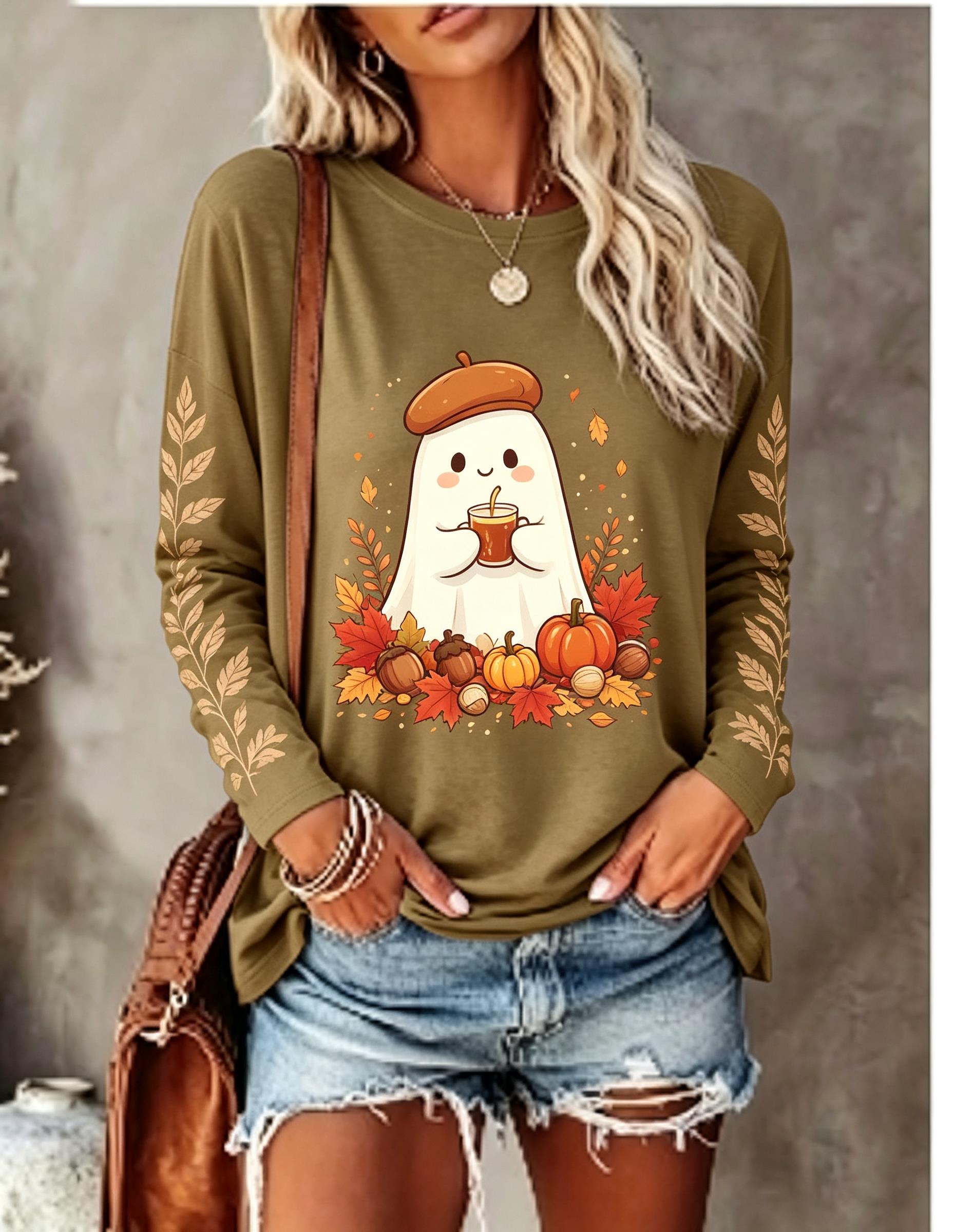 Camiseta de manga comprida par - Coffee&Tea House Opinie avaliação e preço