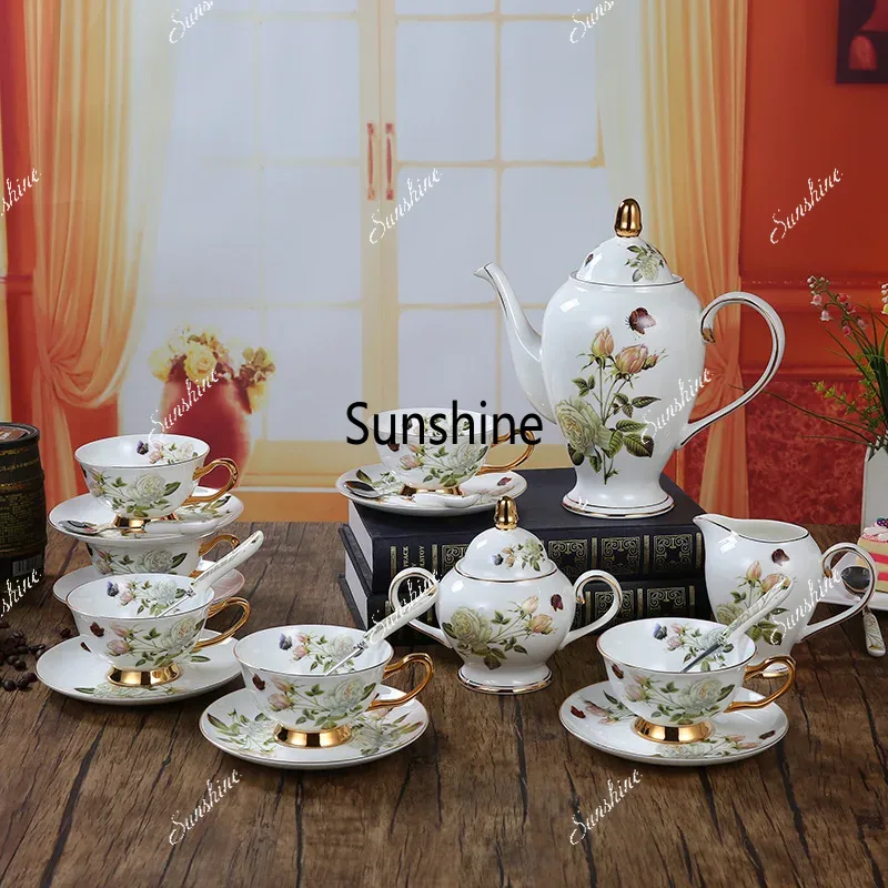 Conjunto de café de porcelana  - Coffee Tea Creamer avaliação e preço