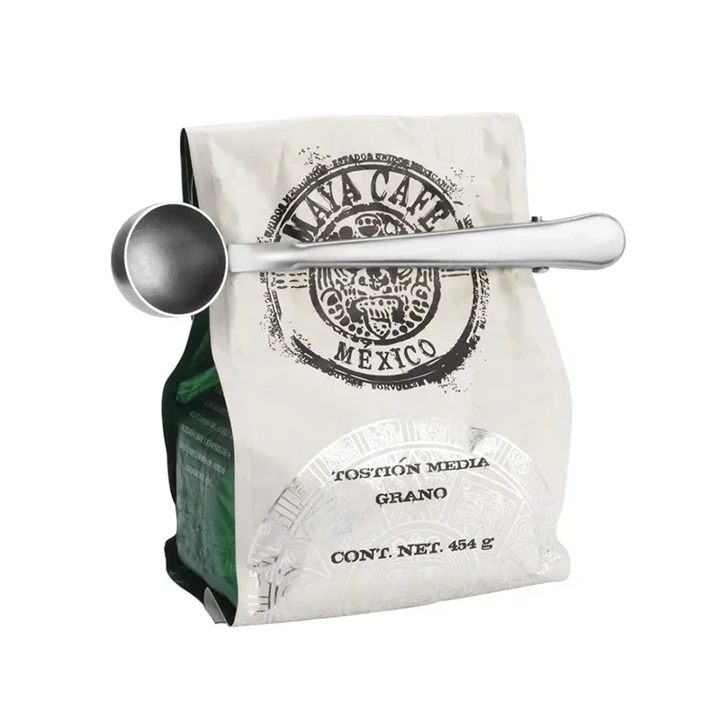 Nova Colher de Café em Aço Ino - Coffee Tea Leaf And Bean avaliação e preço