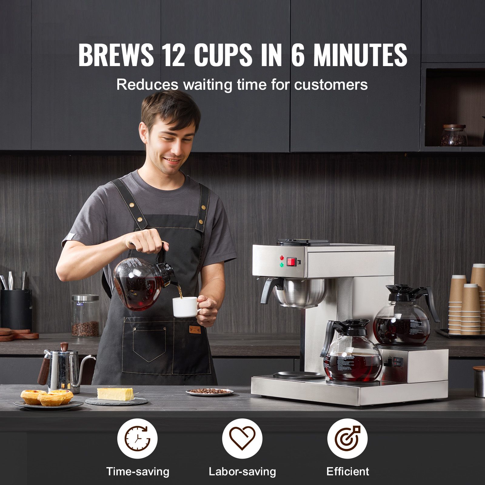 Cafeteira Comercial de Gotejam - Coffee&Tea House Opinie avaliação e preço