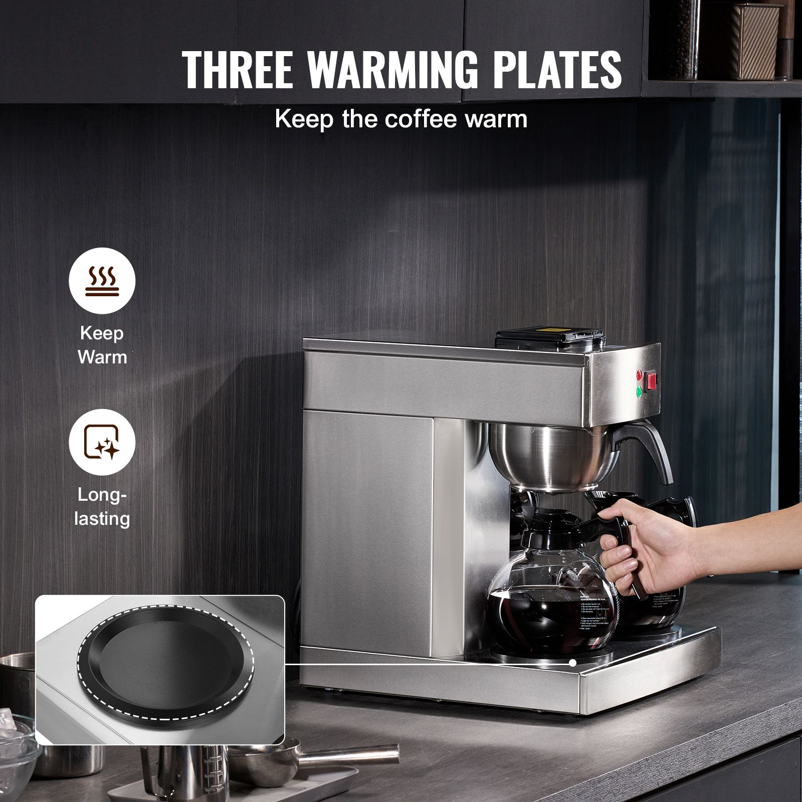 Cafeteira Comercial de Gotejam - Coffee&Tea House Opinie avaliação e preço