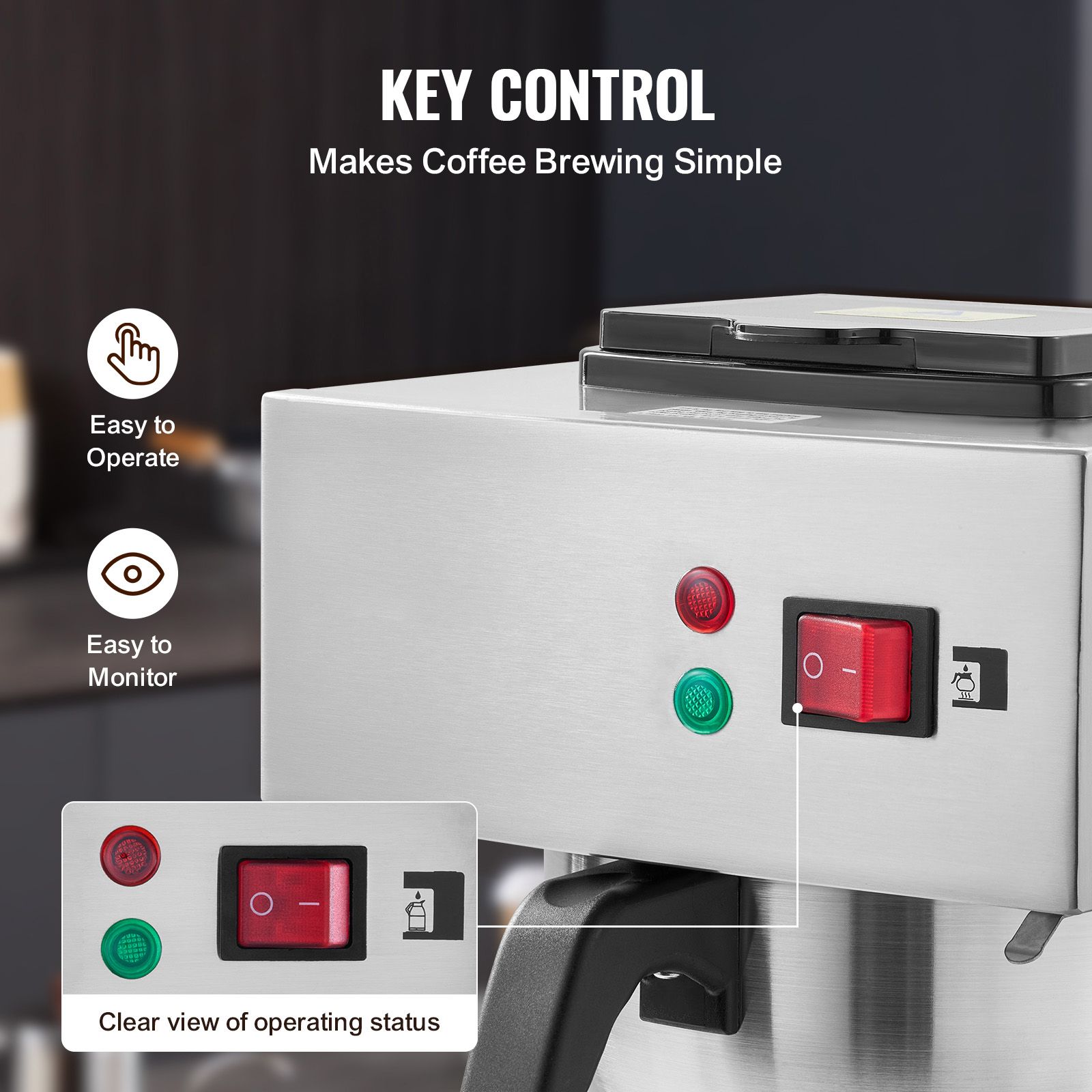 Cafeteira Comercial de Gotejam - Coffee&Tea House Opinie avaliação e preço