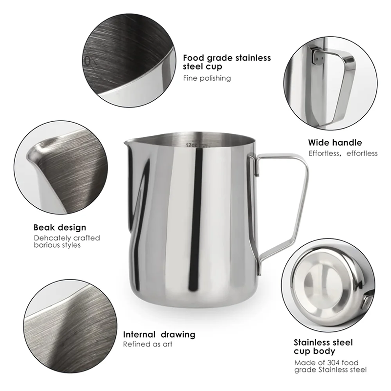 Jarra de espuma de leite 350/6 - Barista Milk Jug avaliação e preço