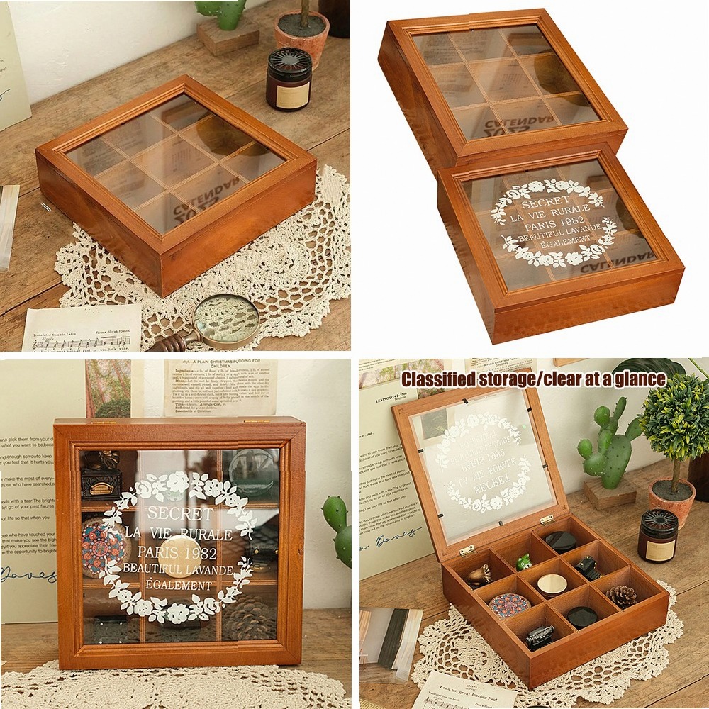 Suporte de Chá em Madeira com  - Coffee Tea Drawer Organizer avaliação e preço