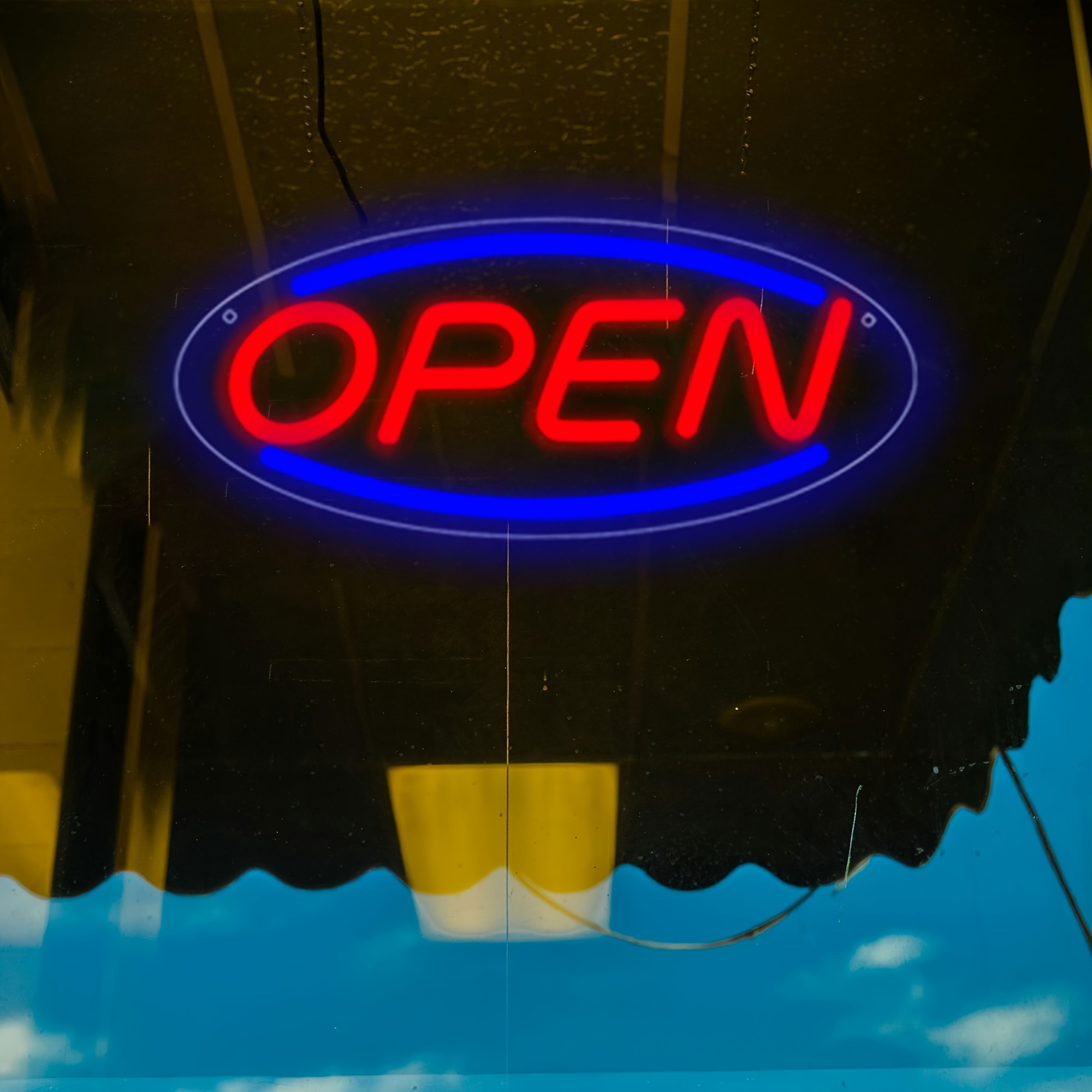 Sinal de néon aberto led luz d - Coffee Tea Neon Sign avaliação e preço