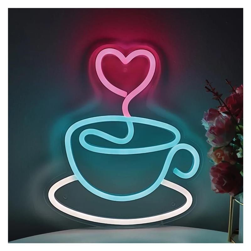 Letreiro de néon Love Coffee C - Coffee Tea Neon Sign avaliação e preço