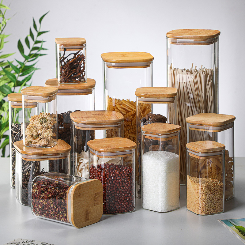 Transparente Latas De Vidro De - Coffee Tea Drawer Organizer avaliação e preço