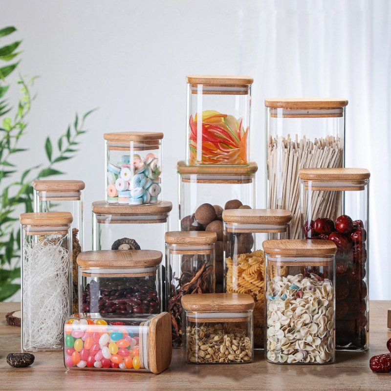 Transparente Latas De Vidro De - Coffee Tea Drawer Organizer avaliação e preço
